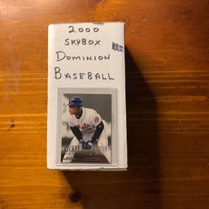 2000 skybox dominion baseball cards in great condition.